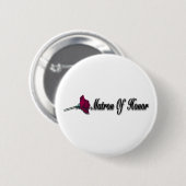 Matrone des Ehrenknopfes Button (Vorne & Hinten)