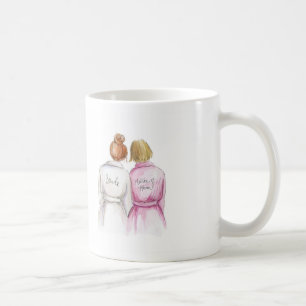 Matrone? Rotes Kaffeetasse