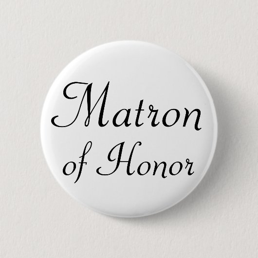 Matrone von EhrePinback Knopf Button (Vorderseite)