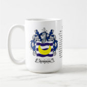 Matrose-Familien-Wappen Kaffeetasse (Links)