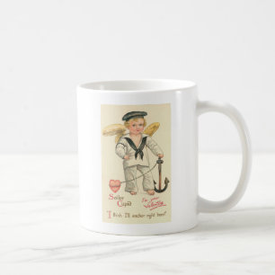 Matrosen-Cupid Kaffeetasse