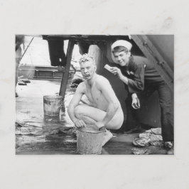 Matrosen waschen 1913 postkarte