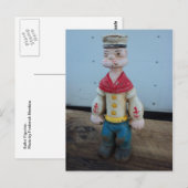 Matrosenfigur Postkarte (Vorne/Hinten)