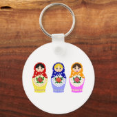 Matryoschka dolls schlüsselanhänger (Vorderseite)