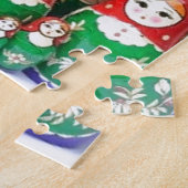 Matryoshka - матрёшка (russische Puppen) Puzzle (Seite)