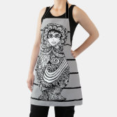 Matryoshka Doll BW Schürze (InSitu)