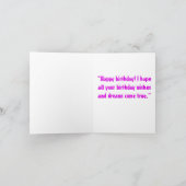 Matryoshka Doll Grußkarte Karte (Innenseite)