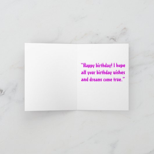 Matryoshka Doll Grußkarte Karte (Innenseite)