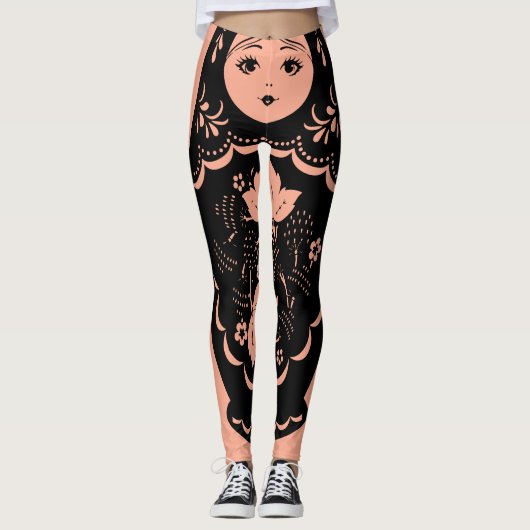 Matryoshka Doll Leggings (Vorderseite)