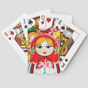 Matryoshka Doll Spielkarten