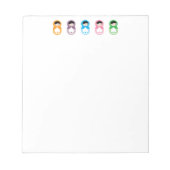 Matryoshka Dolls Notizblock (Vorderseite)