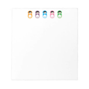 Matryoshka Dolls Notizblock