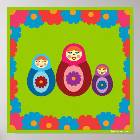 Matryoshka Dolls Poster (Vorne)