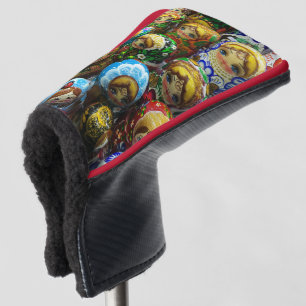 Matryoshka Dolls Souvenir Kiosk Travel Foto Golf Headcover