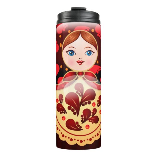Matryoshka Dolls Thermosbecher (Vorderseite)