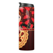 Matryoshka Dolls Thermosbecher (Nach rechts gedreht)