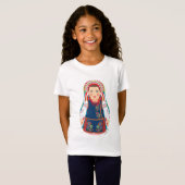 Matryoshka Girls' T-Shirt (Vorne ganz)