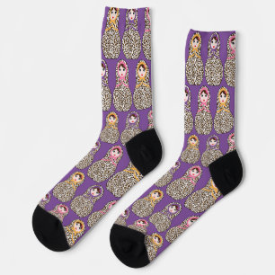 Matryoshka Missydoll Socken