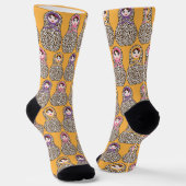 Matryoshka Missydoll Socken (Gewinkelt)