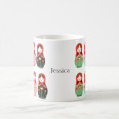 Matryoshka niedlich Russische Nesting Dollars Indi Kaffeetasse (Mittel)