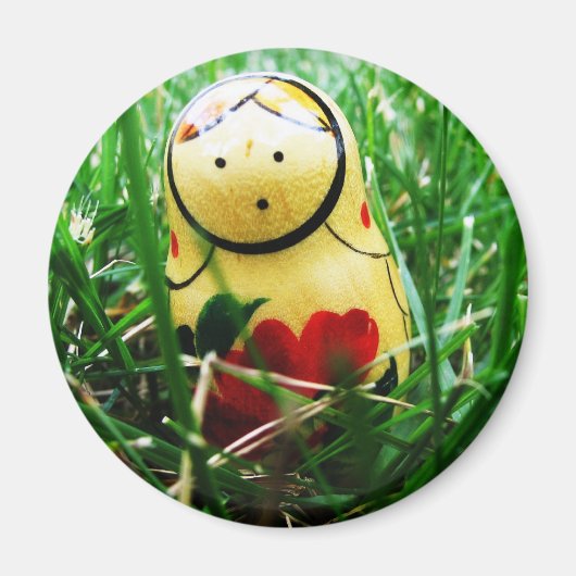 Matryoshka oder Nesting Doll Magnet (Vorne)