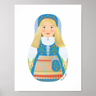 Matryoshka-Poster Poster