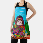 Matryoshka-Puppe in Mexiko-Schürze Schürze (InSitu)