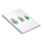 Matryoshka-Puppe Notizblock (Rechte Seite)