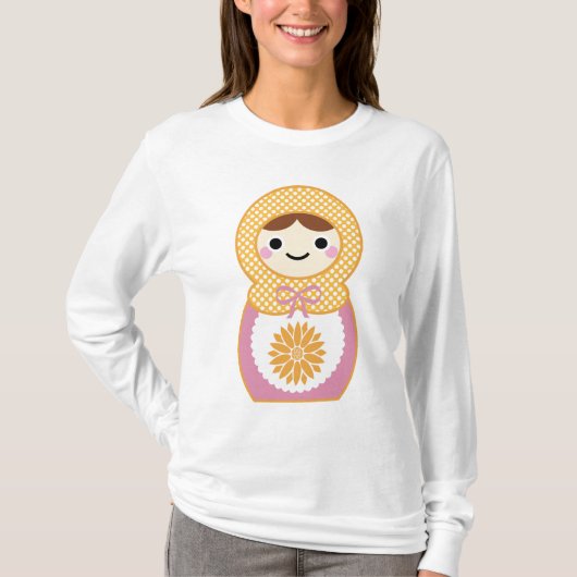 Matryoshka Puppe T-Shirt (Vorderseite)