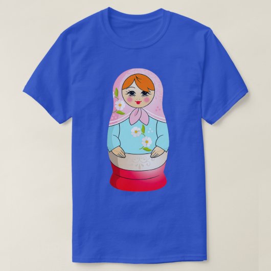 Matryoshka-Puppe T-Shirt (Design vorne)