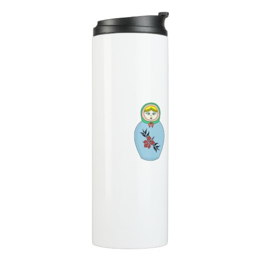 Matryoshka-Puppe Thermosbecher (Nach links gedreht)