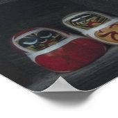 Matryoshka-Puppelplatz Poster (Ecke)