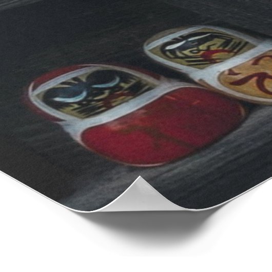 Matryoshka-Puppelplatz Poster (Ecke)