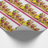Matryoshka Puppen Geschenkpapier (Ecke)