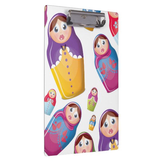 Matryoshka-Puppen Klemmbrett (Rechts)