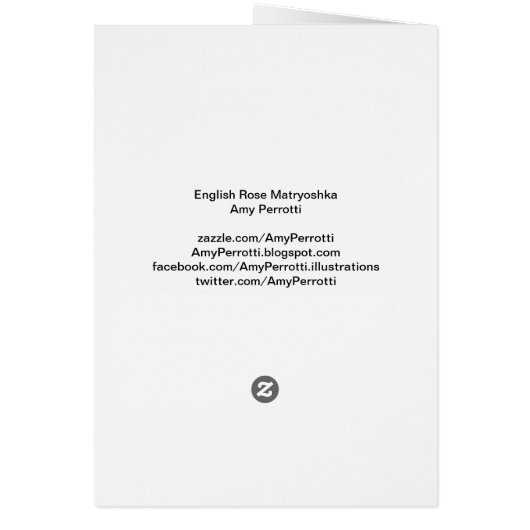 Matryoshka-Rose (Hinten)