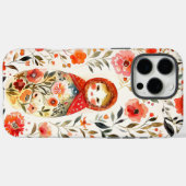 Matryoshka, Russische Puppe Case-Mate iPhone Hülle (Rückseite (Horizontal))