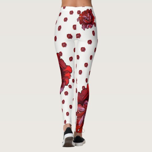 MATRYOSHKA SAMMLUNG , tragbare Kunst Leggings (Rückseite)