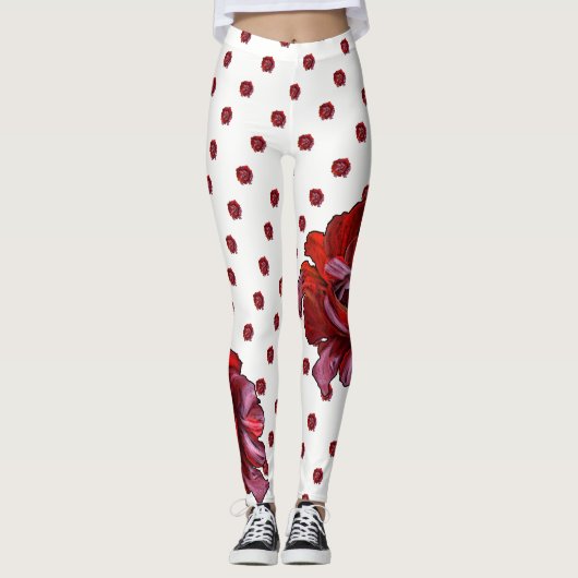 MATRYOSHKA SAMMLUNG , tragbare Kunst Leggings (Vorderseite)