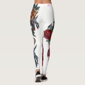 MATRYOSHKA SAMMLUNG, tragbare KUNST Leggings (Rückseite)