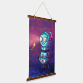 Matryoshka Submarine Robot Wandteppich Mit Holzrahmen (Gewinkelt)