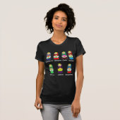 Matryoshka Tage der Woche T-Shirt (Vorne ganz)