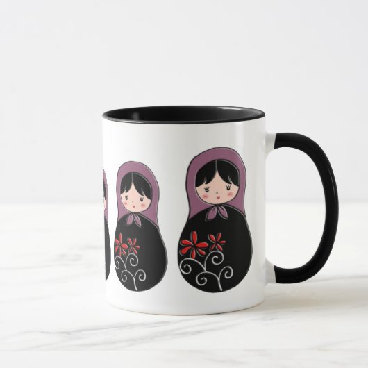 Matryoshka Wecker-Tasse Tasse (Rechts)