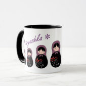 Matryoshka Wecker-Tasse Tasse (Vorderseite Links)