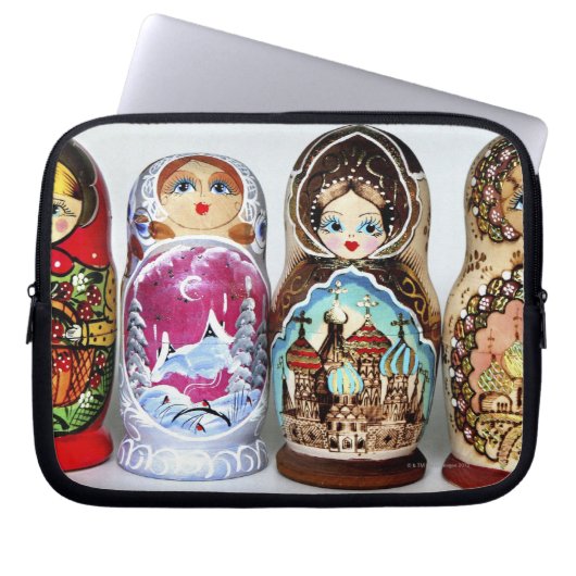 Matryoshkas Laptopschutzhülle (Vorderseite)