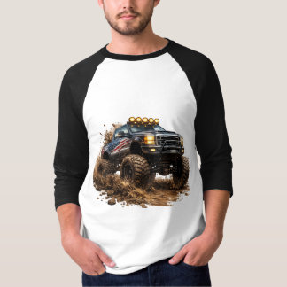 Matsch-Truck-Power – Off-Road-Biest-Design T-Shirt