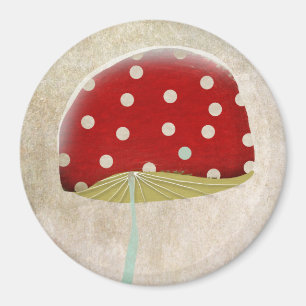 Matschiger gelber Waldmagnet-Smurf-Lebensraum Magnet