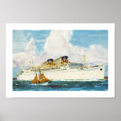 Matson Liner bis Hawaii Poster (Vorne)