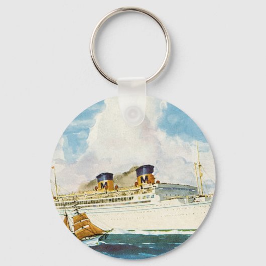 Matson Liner bis Hawaii Schlüsselanhänger (Vorderseite)