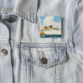 Matson-Linienschiff nach Hawaii Button (Beispiel)